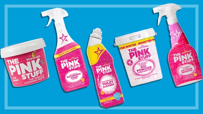 five of the pink stuff cleaning products tested by choice