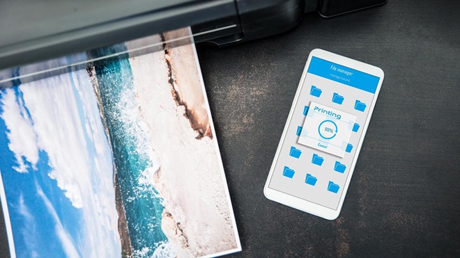 How connect your phone a printer |