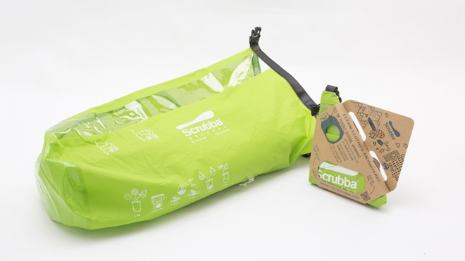 portable travel & camp washing machine - Scrubba Wash Bag MINI