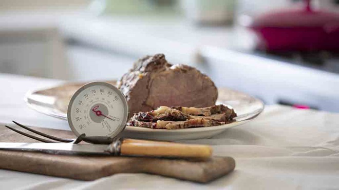 How to Use a Meat Thermometer You Can Leave in the Oven