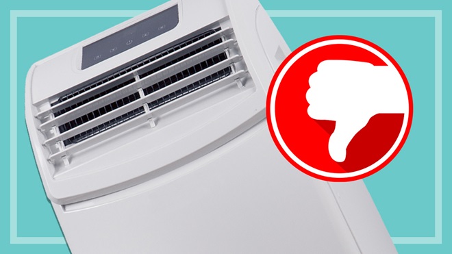 portable air conditioner to avoid thumbs down