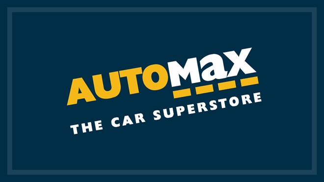 automax logo on dark background