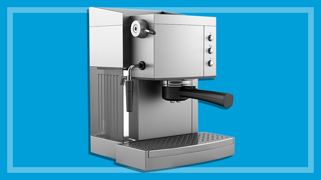 Home espresso coffee machine