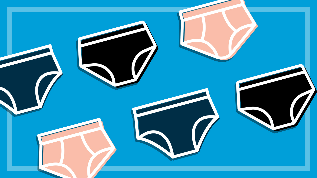 Classic Bikini Period Underwear  Heavy-Overnight Absorbency – Modibodi AU