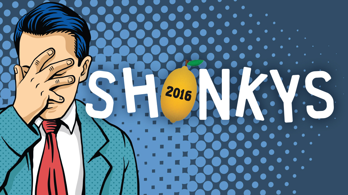 Shonkys 2016 Shonky Awards CHOICE